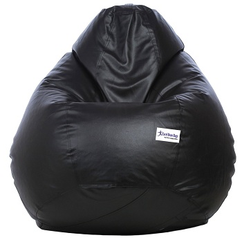 India Desire : Buy Excel Classic Bean Bag Cover without beans - XXXL Size - Black Colour At Rs 299 From Amazon [Selling Price Rs 619]